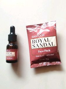 Santoor Facepack And Serum Combo Offer