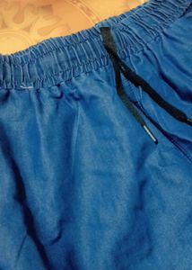 Blue Cargo Pants - Casual Comfort
