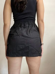 cargo mini skirt