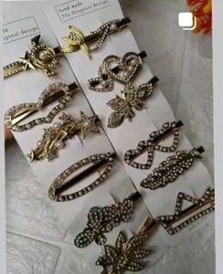 Sparkling Hair Clip Set