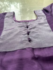 Beautiful Purple Kurta