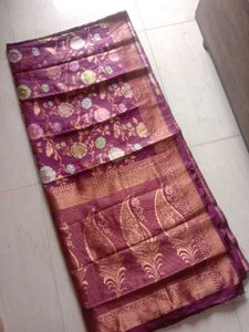 Wedding Saree With Matching Blouse