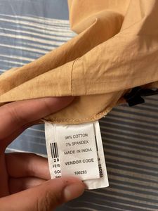 Beige Cotton Bottom