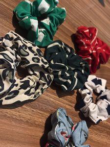 Beautiful Colourful Cloth Scrunchies 🎀