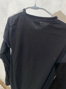 Adidas Black Sleeves Tshirt