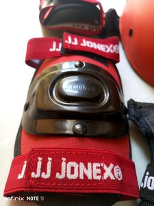 Jonex Skating Protection Kit with PVC Helmet