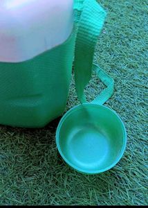 Retro Teal Water Bottle Carrier