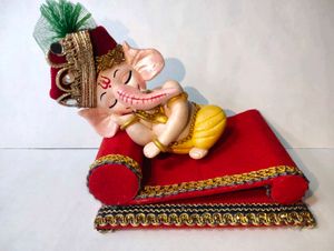 Sleeping Ganesha Figurine