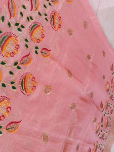Pure Organza Designer Saree