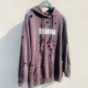 Balenciaga Distressed Hoodie