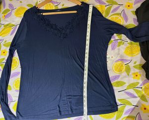 Beautiful Lace Trim Top