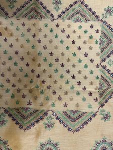 Cotton Silk Handemroidery Saree