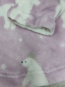 Cute Bear Print Baby pyjama set