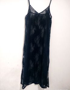 Night Wear Or Sexy Semi-transparent Dress