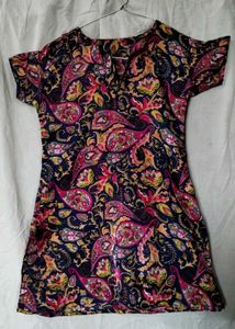 Paisley Print Short Kurti