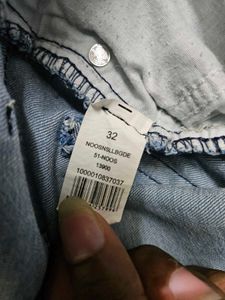 Max Light Blue Men Jean