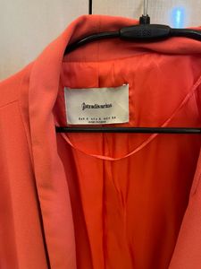 Coral Blazer - Stylish &amp; Chic
