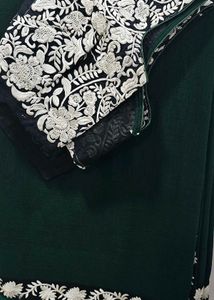 Elegant Green Saree