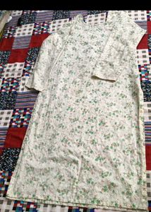 Floral Embroidered Kurta