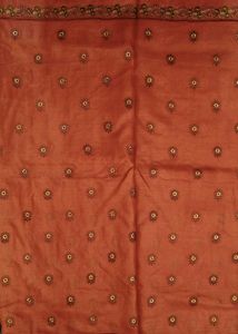 TUSSAR SILK DESIGNER SAREE WITH BLOUSE