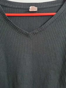 Black Long Sleeve Top