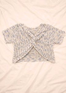 Twist Front Knit Top