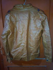 D&amp;G Brown Heavy Leather Jacket 🧥
