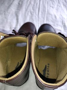 ZAPATOZ Women Brown Solid Heeled Boots