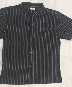 Striped Black Shirt