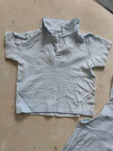 Cute Baby Blue Romper