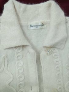 Vintage Angora Cardigan