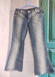 Y2K Low Rise Boot Cut Denim