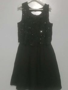Beautiful Black Frock Dress
