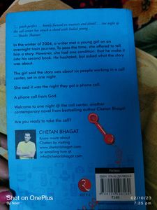 One Night @the Call Center Novel