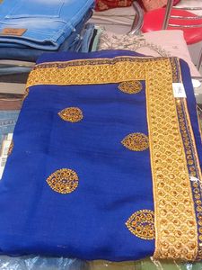 Elegant Blue Saree