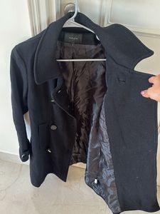 Black Pea Coat