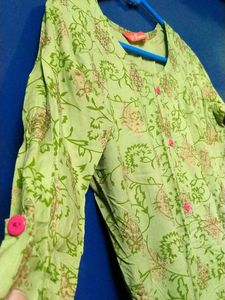 Kurta Pista Green