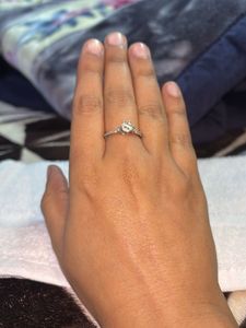 ARTIFICIAL SOLITAIRE RING