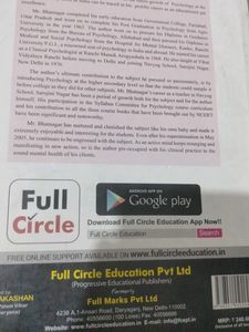 Full Marks Psychology With Practicals Class 11