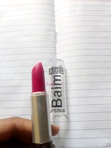 Brand:ADS. 2 Balm Lipstick Pink And Purple