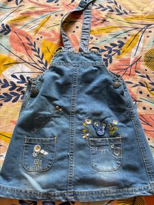 Girls Denim Frock 2-4yrs