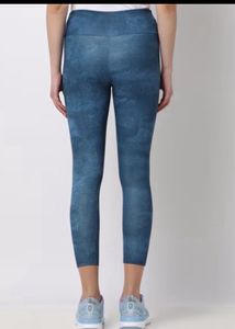 Performax Blue Patterned Gym Leggings