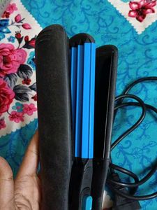 STRAIGHTENER AND CRIMPER 2IN1