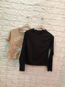 Cute Graphic Tees and black, sheer top combo🍬