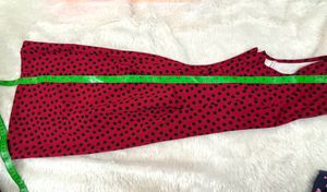 Red Polka Dot Fit &amp; Flare Dress