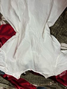 Both White Button-Down Shirt (shirt Bust 30 2nd32