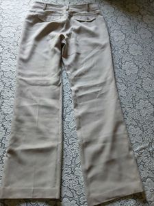 Olivia Lauren Beige Trousers, Size 34