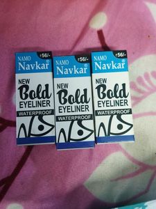 Bold Waterproof Eye Liner Black