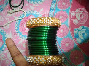 Golden Colour Bangles.