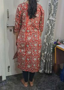 Brick Red or Rust Coloured Kurta